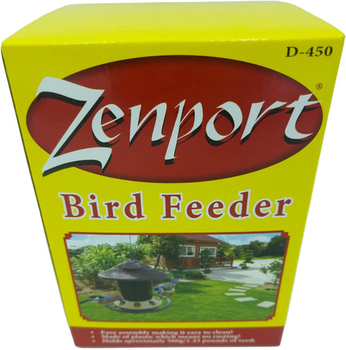 Zenport D450 Bird Feeder, Brown by Zenport