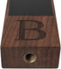 Monogrammed B Chalkboard Beer Tap Handle, 8 Inch Tall Walnut Wood for Home Brew Kegerators, Gift for Him