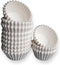 White Mini Cupcake Liners, 300-Pack Paper Wrappers for Mini Muffin Baking Pan, Perfect for Cupcakes, Muffins, Keto Fat