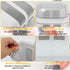 Trasylph 1100ML Yogurt Strainer,Yogurts-Filter Milk Strainer with Fine Mesh Bag,Lid And Scale Mark, for Making Thick
