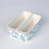 2 Countertop Compartments Ceramic Sponge Holder for Kitchen Sink, Cute Floral Dish Sponges Holder Soap Sink Organizer