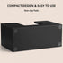 CMLKLZD 2 Pack Countertop, Commercial Paper Towel Dispenser Wooden Folded Paper Hand Towel Holder for Guest Bathroom