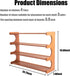 Eloplzxe 4 Closet,Small Closet 26.777.4819.3inch Shoe Rack,Small Tier Shoe Organizer Storage Shelf,Bamboo Narrow Shoe