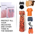 Kimmama Set of 2 Delicates Laundry Bags, Durable Zipper Mesh Bra Wash Bag, Keep Cloth Shape in Washer
