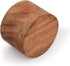 Acacia Wood Salt or Spice Box with Swivel Cover, Wooden Storage for Countertop
