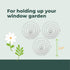 Window Garden Replacement Suction Cups, 12 Clear Large Super Strong Suckers for Glass Surfaces