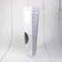 Double-Sided Matte/Glossy Color Stand-Up Pouch with Clear Round Window (100 Bags/Pack) (4" x 6.3", Glossy White)