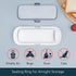 Countertop KITCHENDAO One-handed Airtight Butter Dish with Lid for and Refrigerator Door Shelf, Butter Holder with One