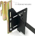 2Pcs Bed Frame Brackets Adapter for Headboard, Extra Heavy Duty Bed Adapter Conversion Plate