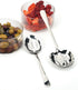 RSVP International Endurance Flatware Collection Stainless Steel, Dishwasher Safe, Berry Spoon