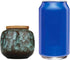 Blue Ceramic Loose Tea Storage Canister with Airtight Lid