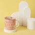 Funny 50th Birthday Gifts for Women - Turning 50 Year Old Gift Ideas, Fabulous Pink Marble Mug, Ceramic Coffee Cup