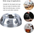 Teapot Warmer, Brushed Stainless Steel Tea or Coffee Warmer Base, Silver