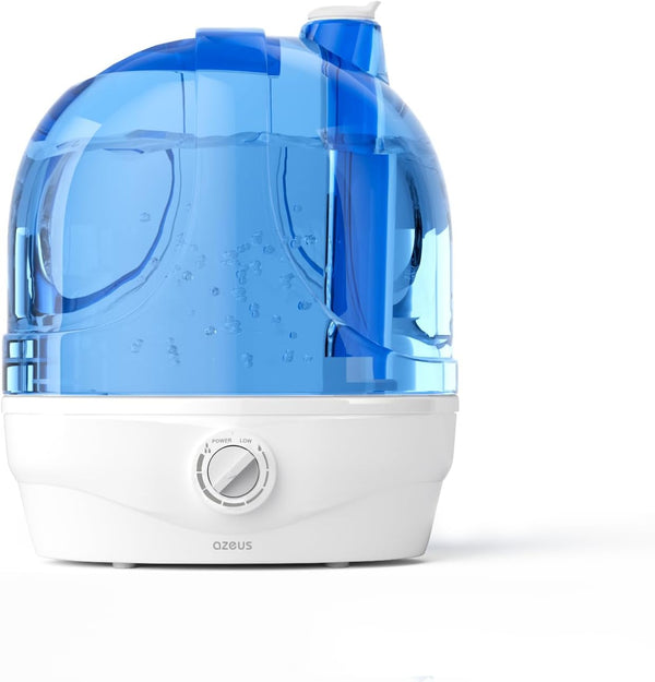 Humidifiers, 2.8L Ultrasonic Cool Mist for Large Room, Quiet Humidifier with Microporous Filters, Lasts up to 50 Hours