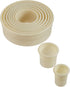 Mercer Culinary 9-Piece Round Plain Nylon Cutter Set, Off White