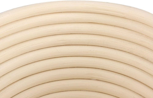MAVIS LAVEN Round 8 Inch Bread Basket, Rattan Proofing Basket for Dough Rising (189cm)