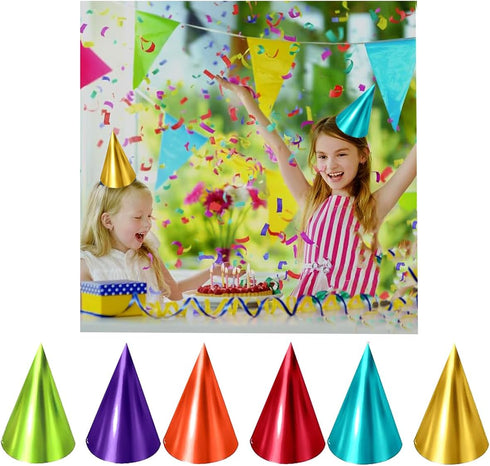 Adorox Assorted Kids Birthday Party Hats