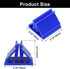 50 Litoexpe Pcs Multi-Color Game Card Holder Stand, Acrylic Card Stand Plastic Game Piece Holders for Cards, Party