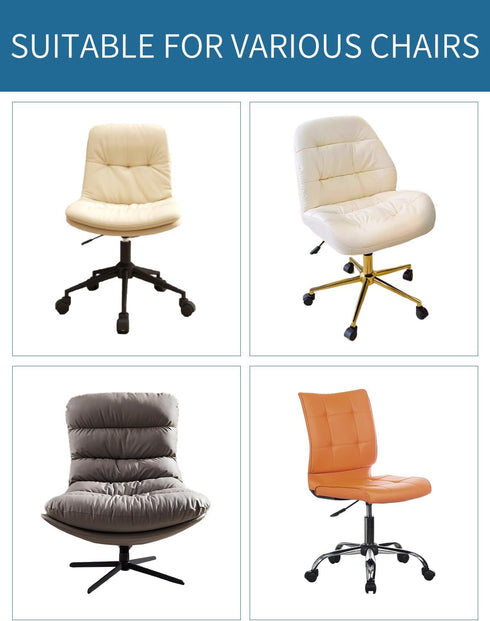 Armless LavishCover Chair Cover Office Desk Chair Cover, Waterproof and Elastic Criss Cross Chair Cover, Exquisite