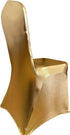Stretch Chair Cover - Chair Slipcover Decoration for Wedding Banquet Party (Shiny Gold)
