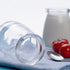 5.3oz 7 OZ Pack-of-4Pcs (5.3, 8, MGJS5-7) Thymart / Mini Glass Jar with Lid for Pudding, Yogurt, Caviar, Herb, Jelly