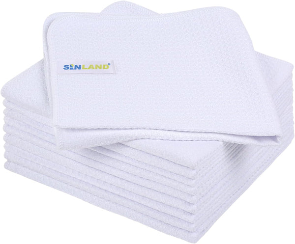 SINLAND Microfiber Kitchen Towel Premium Sublimation Blank Towels Fast Drying Tea Towel