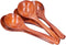 5Pcs Soup Spoons, Wooden Spoons for Eating Asian Soup, Japanese Style Ramen Noodle Soup Spoons, Brown