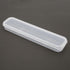 OriGlam Portable Flatware Box, Simple Travel Tableware Storage Case for Cutlery Kit (White)