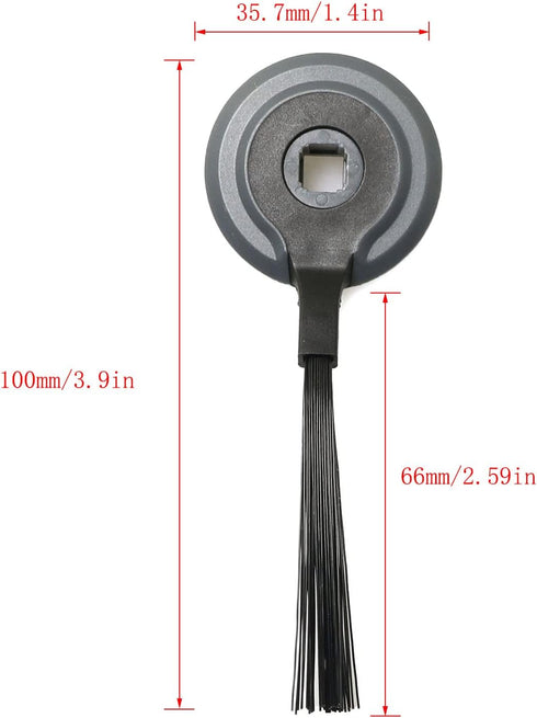 4pcs Side Brush for Shark ION Robot RVSBK950, RV750, RV850, S87 Robot Vacuum Cleaner Accessories