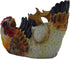 Home 'n Gifts Country Drinking Chicken Wine Bottle Holder Statue for Farm Kitchen Decor Tabletop Wine Stands & Racks