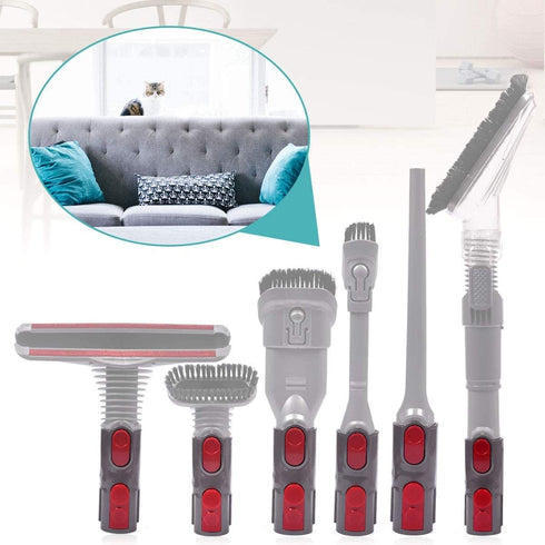 V7 V8 V10 V11 KEEPOW Hardwood Floor Attachment Tool FlatOut Head & Converter Adapter Compatible with Dyson Cordless