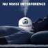 Humidifiers for Kids Nursery, Mini Cool Mist Ultrasonic Diffuser with Nightlight, Auto-Shut Off for Home