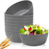 EI 8pcs Wheat Straw Bowls, 28oz Unbreakable Reusable Plastic Bowls, Microwave and Dishwasher Safe, BPA Free