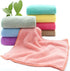 YANQINQIN 12-Pack (2) Cotton Gauze Face Towels,Multi-Color Soft Washcloth