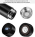 Insulated Smart Sports Water Bottle with LED Temperature Display, Double Wall Vacuum Coffee and Tea Infuser Bottle,