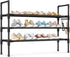 3 Tier Shoe Rack, Shoe Organizer Storage for 16-20 Pair Boot and