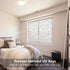 LEMON CLOUD Window Film, Vinyl Clings, Stained 3D Decorative Stickers for Glass, Frosted Privacy, 17.5" x 78.7"