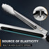Mini 7 Inch Kitchen Tongs for Cooking - Heat Resistant 600 Degrees Stainless Steel, Non-Slip Handle