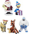 Kurt Adler Polyresin Rudolph The Red-Nosed Reindeer Figurine, Set of 5