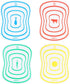 Flexible Transparent Cutting Board, Kitchen PP Chopping Boards in Four Colors