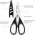 Kitchen Shears & Cooking Scissors, Professional Stainless Steel Sharp Blades for Food, Meat, Poultry