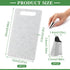 2 Pcs Small Kitchen Cutting Board Set, Mini Plastic Boards with Finger Guards, Dishwasher Safe for Food Prep