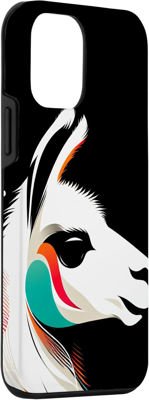 iPhone 12 mini Llama Minimalist and Vibrant Style Case for Christmas Birthday