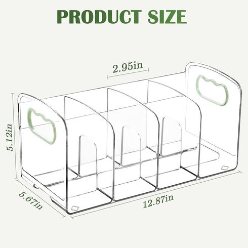 2 Pack 2Pack 4 Closet Upgraded Kids Shoe Rack with Socks Rack, Clear Acrylic Baby Shoe Organizer with Side Anti-Slip
