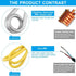 Immersion Heater, Portable Water Heater Element 220V 600W for Heating Boiling Chocolate, Coffee, Tea