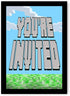 Pixel Party Invitations, 20 Double-Sided Invitations + 20 Envelopes, Video Game Truck Party Supplies