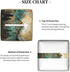 Square Tissue Holder for Vanity, Mountains Trees Landscape Sunrise Tissue Box Decor (5.2"x5.2"x5.2") for Home/Car/Office