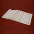 Grelucgo Handmade Hemstitched Polyester Rectangle Table Runners, Beige 14x54 inch