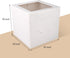 Cakebon Cake Boxes with Cake Boards, 10 Inch Cake Box with Window for Birthdays, Weddings, and Parties
