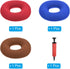 PATIKIL Portable Inflatable Seat Cushion, Donut Chair Pillow with Pump for Home, Office, and Car Use